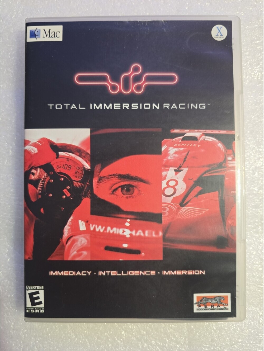 RARE Total Immersion Racing Feral CD MAC Computer PC Game W/Manual - LN
